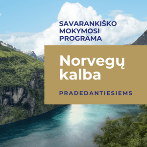 Norvegų kalbos savarankiško mokymosi programa